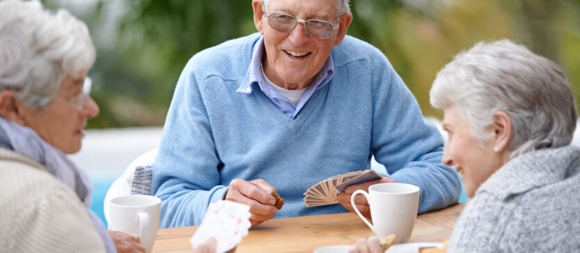 An assisted living center offers plenty of summer fun for seniors.